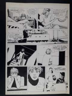 Attilio Micheluzzi | Attilio Micheluzzi - Capitan Erik Nel Mar dei Sargassi - Tavola n. 2 - Page volante - (1981) | Catawiki