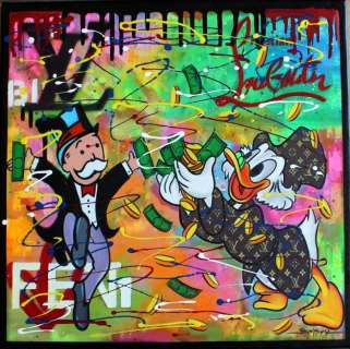 Brisan Gabriel (1967) | Brisan Gabriel - Conceptual Tribute Painting - Cash only | Catawiki