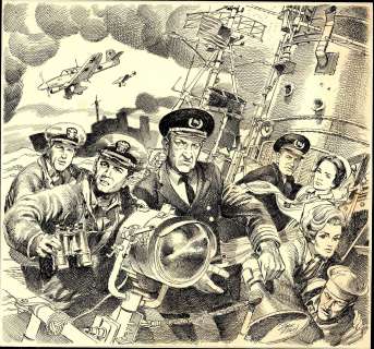 Jack Davis | Davis - Signed Piece Done As Poster For CONVOY, NBC TV Show | Russ Cochran