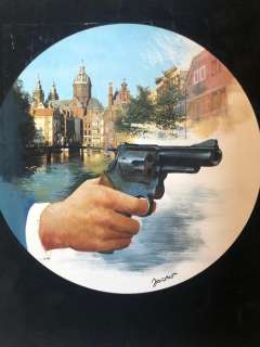 Carlo Jacono | Segretissimo n. 897 - C. Jacono - original cover "Una vacanza maledettamente tranquilla" Angus Ross - Page volante - Exemplaire unique - (1981) | Catawiki