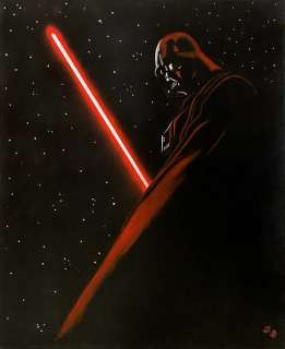 Diego Septiembre | Darth Vader - STAR WARS - Original Painting - Diego Septiembre - Canvas - 60 x 4 x 50 cm | Catawiki