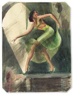JAY PAUL JACKSON (1905-1954) Etta Moten Barnett dancing. | Swann Galleries