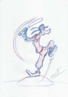 Millet | Goofy - Millet - DIN A3 - Original Sketch Drawing | Catawiki