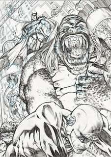 Domenech, Sergi | Justice League [Batman, Wonder Woman, The Flash] - Original Page 8 - Sergi Domenech | Catawiki