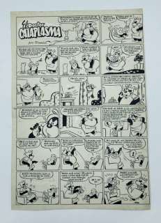 Schmidt, Martz | Schmidt, Martz - Original page - El Doctor Cataplasma - (1950’s) | Catawiki