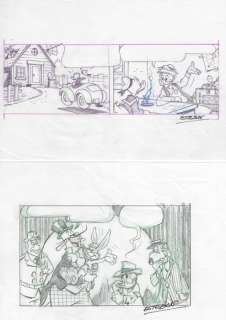 Esteban | Donald Duck - 2 Original Sketchdrawings - Esteban | Catawiki