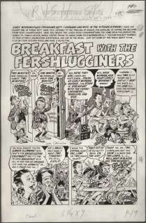 161: Orlando 6p Panic #2 1954 original comic art | Russ Cochran