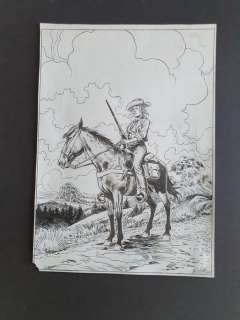 Rouge, Michel | Rouge, Michel - Dessin original - Comanche - (2020) | Catawiki