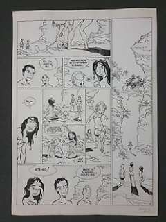 Pont, Olivier | Pont, Olivier - Planche originale (p.25) - OÃ¹ le regard ne porte pas... (tome 1) - Page volante - (2003) | Catawiki