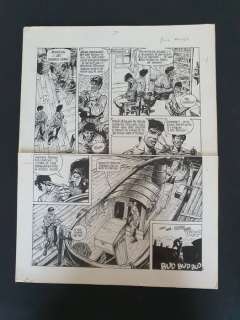 Franz | Franz - Planche originale - Thomas Noland T4 - Les Naufragés de la jungle - (1989) | Catawiki