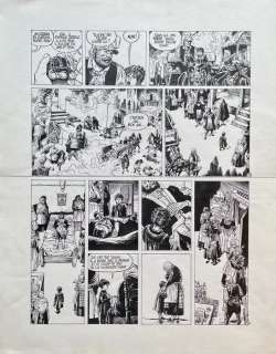 Franz (Franz Drappier) | Franz - Originele pagina (p.15) - Hannah - T1 Les cavaliers de la mort / De ruiters van de dood - (1991) | Catawiki