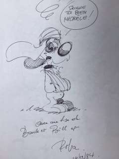 Roba | Roba, Jean - Dessin original dédicacé - Boule et Bill - (1984) | Catawiki