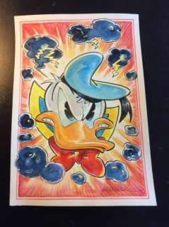 Alessandro Gottardo | Donald Duck - â€œDonald sta per esplodereâ€ - Exemplaire unique - (2021/2021) | Catawiki