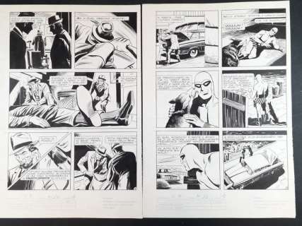 Cambiotti - Casa Bianca | Uomo Mascherato - Un detective dilettante - Page volante - EO - (1972) | Catawiki