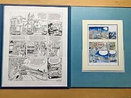 Kuijpers, Henk | Franka - Mega-editie II met dédicace en originele pagina - Succes verzekerd/Eigen risico | Catawiki