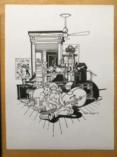 Kuijpers, Henk | Franka - Losse dédicace in map: "Le Cadillac club" - (1988/2021) | Catawiki