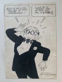 Boogaard, Theo Van Den | Boogaard, Theo van den - Originele tekening - Sjef van Oekel | Catawiki