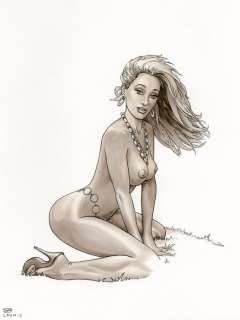 Chabane, Lounis | Lounis Chabane - Dessin original - Format: 24 x 32 cm. - (2021) | Catawiki