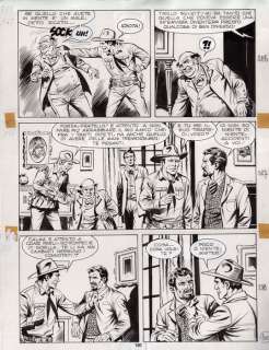 Erio Nicolã² - Francesco Gamba | Tex n. 247 - tavola originale di NicolÃ²/Gamba - Page volante - Exemplaire unique - (1981) | Catawiki