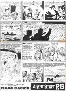 Paape | Marc Dacier, planche (de fin) n°44 Ã  l’encre… | Millon