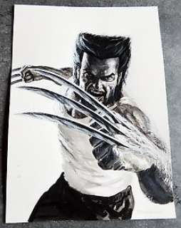 Tarumbana, Stacy - Original drawing in watercolour  - Wolverine