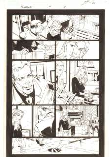 Roberto de La Torre - ms. Marvel #11 p. 4 - carol danvers - 2007 signed