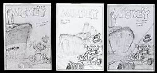 Walt Disney Studio France | Picsou Magazine - Dessin original - Projet pour une couverture - Journal de Mickey 2417 - Page volante - EO - (1998) | Catawiki