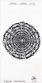 Joe Weems V - Darkstar Skateboard Graphic Frank Hirata Wheel Design