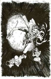 Dan Mora - dr strange issue 20 page cover