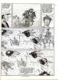 Robert Gigi | Ugaki - Planche originale (p.48) Ugaki T2 - L’escrimeur fou - (1985) | Catawiki