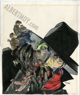 Michael Kaluta - the private files of the shadow page cover
