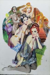 Alessandro Biffignandi | Alessandro Biffignandi - Copertina originale I Libri della luce rossa n. 59 - Page volante - Exemplaire unique - (1985) | Catawiki