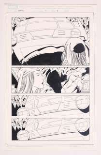Original Art for Runaways (2005 2nd Series Marvel) Issue 19, Page 8 by Mike Norton and Craig Yueng | mycomicshop.com