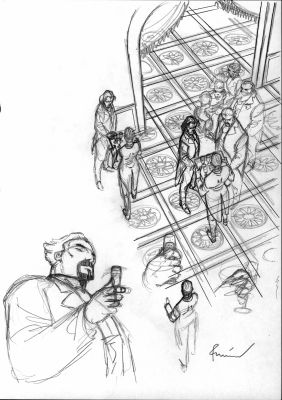 DESSIN ORIGINAL POUR FOG PAR CYRIL BONIN - ILLUSTRATION N°4 | Pulp’s