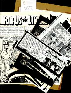 Johnny Craig & Bill Elder | Severin & Elder - "… FOR US THE LIVING", WEIRD
 FANTASY #20 (1981) NO RESERVE! | Russ Cochran