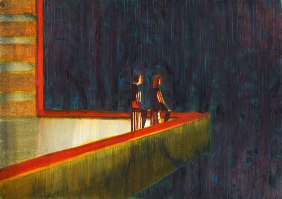 Lorenzo Mattotti | Guardando il Bosco II, 2025 | Philippe Labaune Gallery