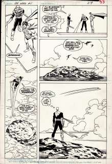 Bernie Wrightson Dan Green - The Weird #4 P 29 (The Weird, Superman, & Guy Gardner!) 1988