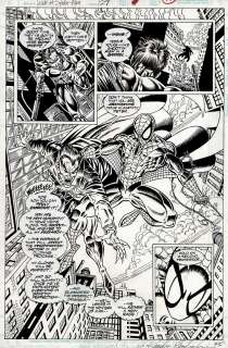 Randy Emberlin, Steven  Butler - Web of spider-man #127 p 11 splash (1995)