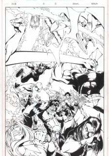 Humberto Ramos, Sal Regla - Dv8 #2 P.5 - Image - Savage Dragon, Wolverine, Human Torch, Spawn, & Others Action Splash - 1996