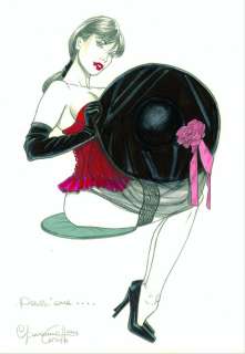 Giovanna Casotto | Pin Up - Giovanna Casotto Autoritratto - Page volante - Exemplaire unique - (2014) | Catawiki