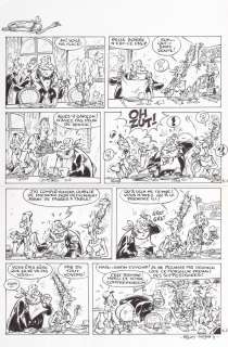 Sirvent | Les Toubibs, planche-gag n°94 Ã  l’encre de C… | Millon