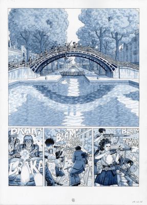 Dominique Bertail | Madeleine, Résistante tome 4 – Planche originale 65 | Galerie Barbier