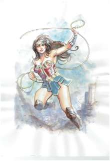Apri Kusbiantoro | Wonder Woman - Original Artwork by Apri Kusbiantoro - Page volante - Exemplaire unique (2017) | Catawiki