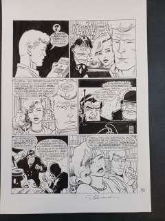 Alessandrini - Castelli | Martin Mystère - Il cibo degli Dei - 1x tavola originale - Page volante - Exemplaire unique - (1997) | Catawiki