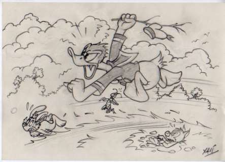 Xavi (Xavier Vives Mateu) | Donald Duck - Dibujo original - DONALD, angry - XAVI - (2020) | Catawiki
