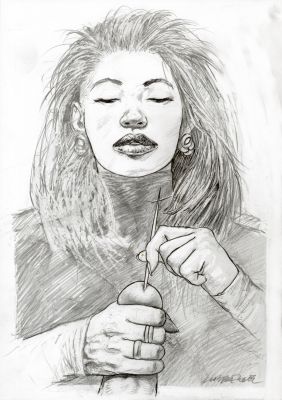 Tanino Liberatore | Illustration originale 04 | Galerie Barbier