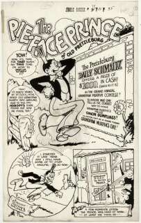 83: Carlson 6 pages Jingle Jangle #34 1947 original art | Russ Cochran