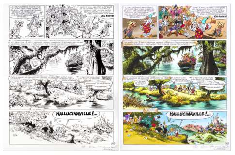 Dany | Olivier Rameau, planche n°45 Ã  l’encre de Ch… | Millon