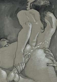 Bleda, Sergio | Bleda, Sergio - Original drawing - About Saturday Night - Size: 21 x 28 cm | Catawiki