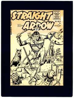 Meagher - STRAIGHT ARROW #52, Cover | Russ Cochran